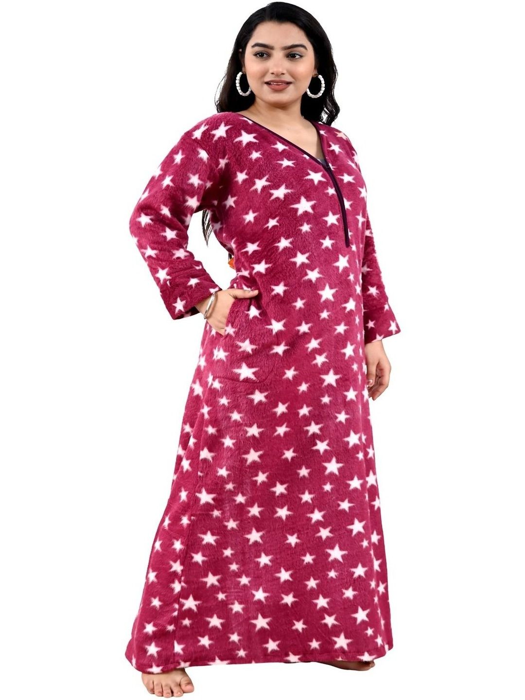 Karthav Fashion Maxi Nightdress-picture-17