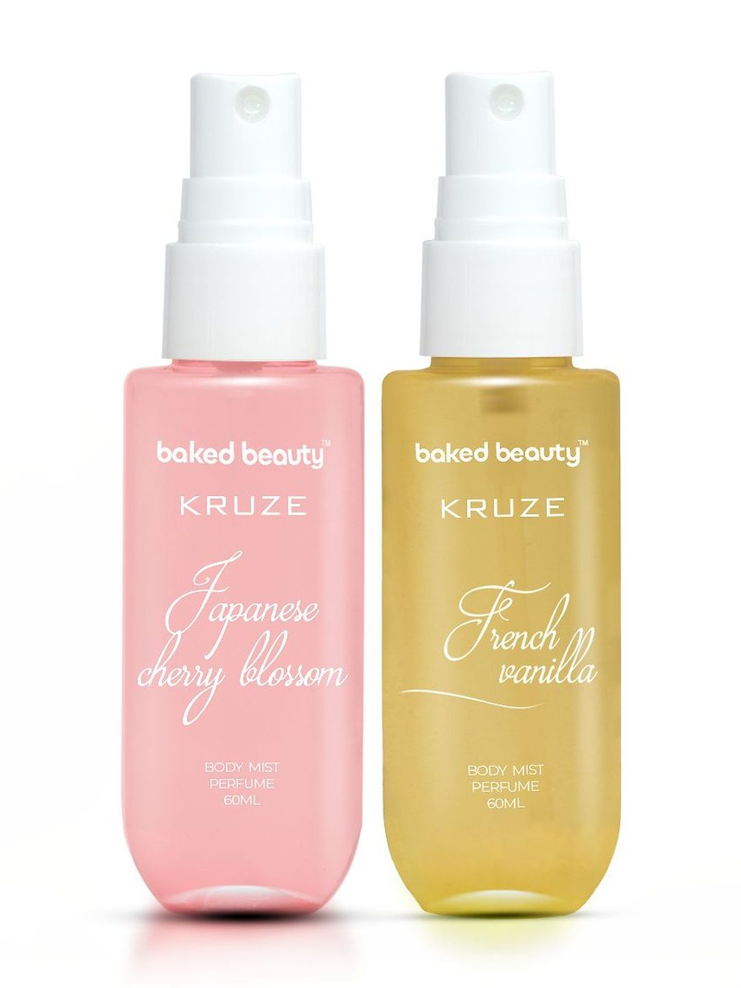 Baked Beauty Set Of 2 Japanese Chery Blossom & French Vanilla Body Mist- 60 ml Each-image-23