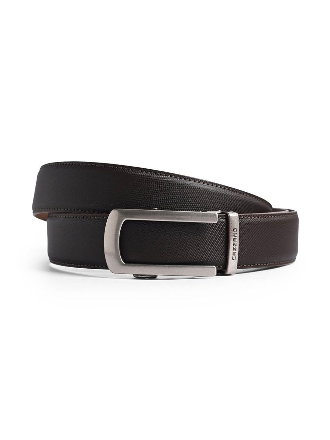 Cazzano Men Textured Leather Belt-picture-11