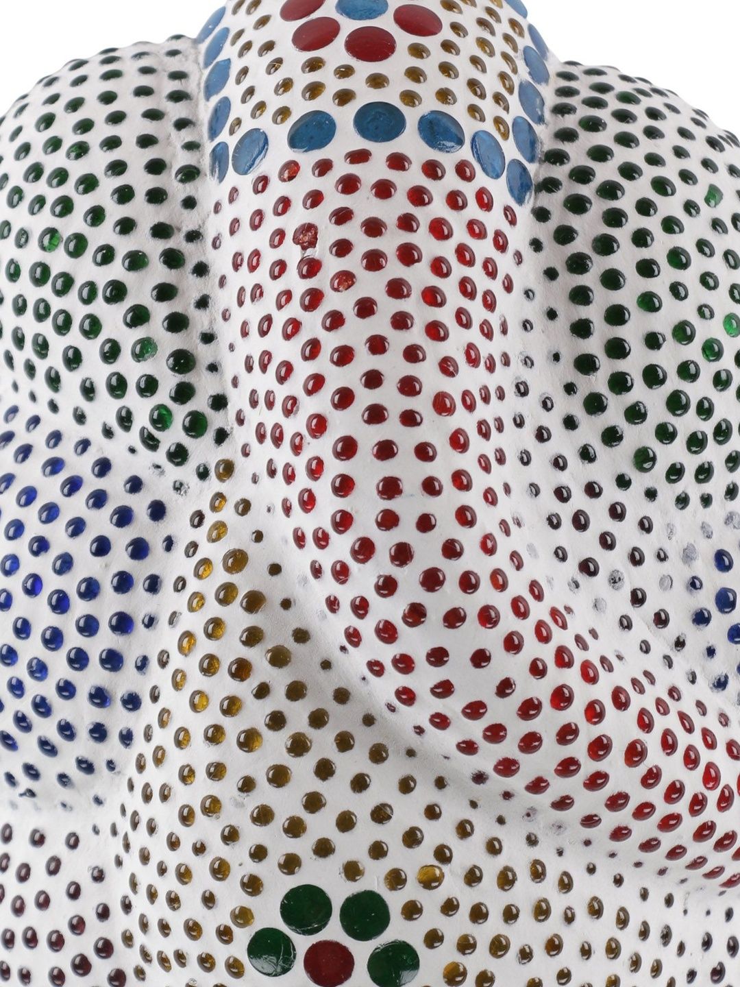 Aura Multicoloured & White Textured Glass Abstract Shaped Shaped Wall Lamp-picture-17