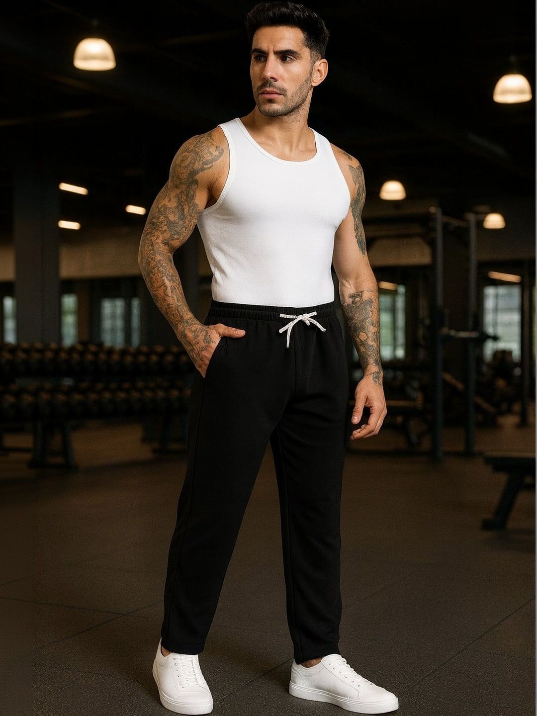SWADESI STUFF Men Smart Trousers-picture-33
