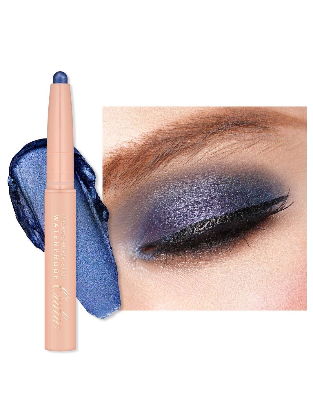 Oulac Waterproof Cream Eyeshadow Crayon Stick - 4.3 g - Navy Velvet 20-picture-45