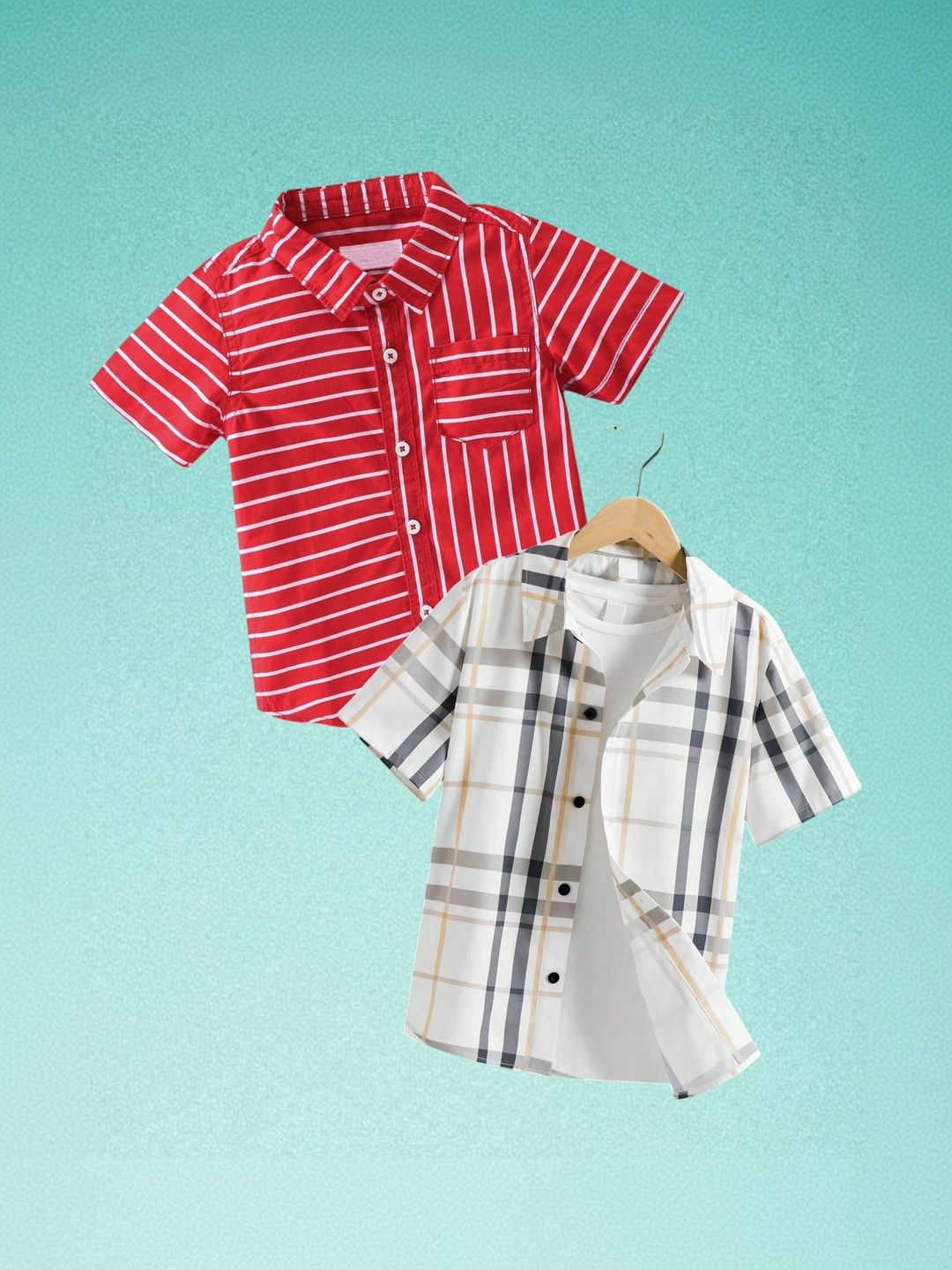 AMBARDI FASHION Boys Classic Printed Casual Shirt-picture-54