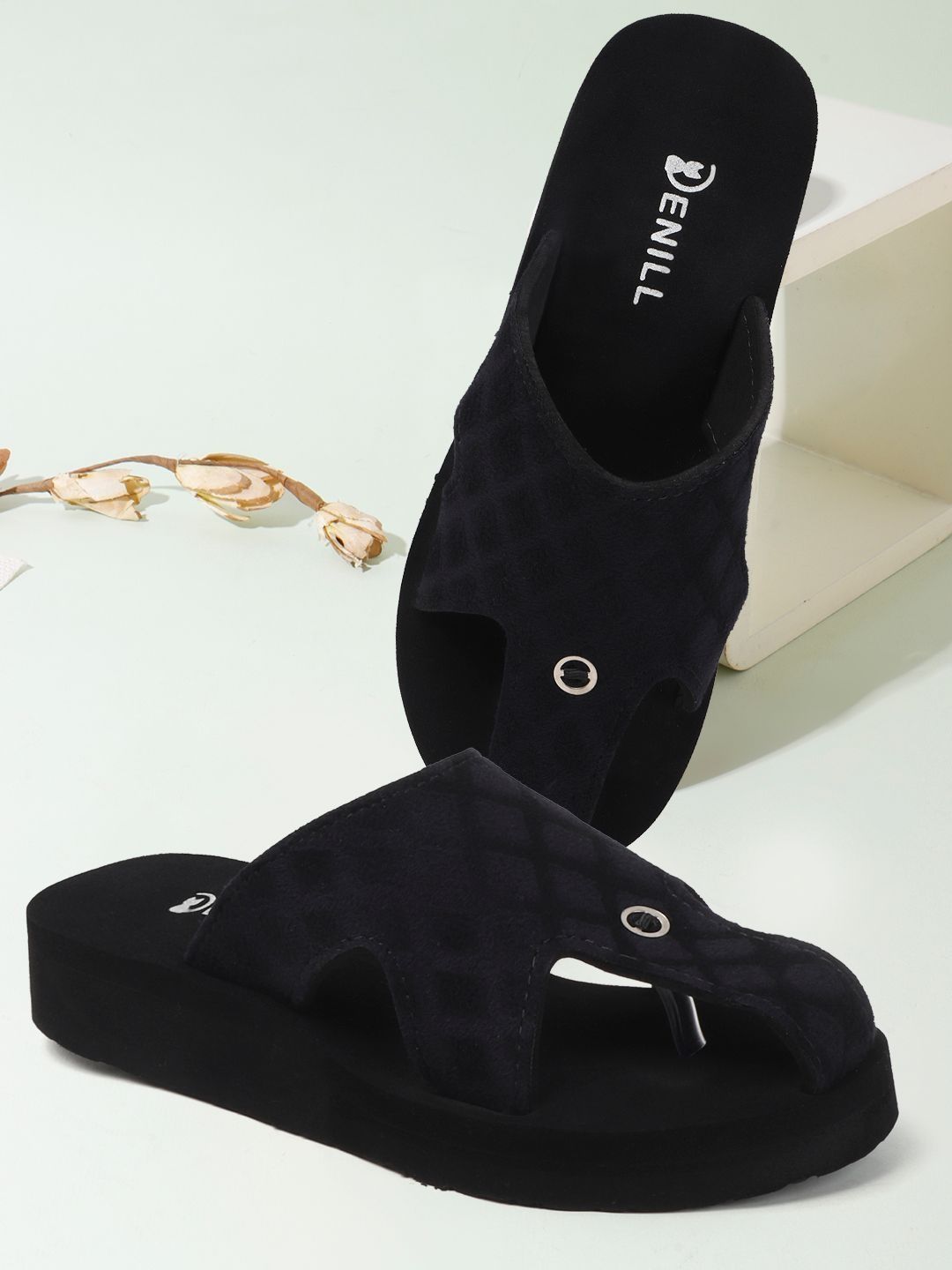Denill Women T-Strap Flats-image-19