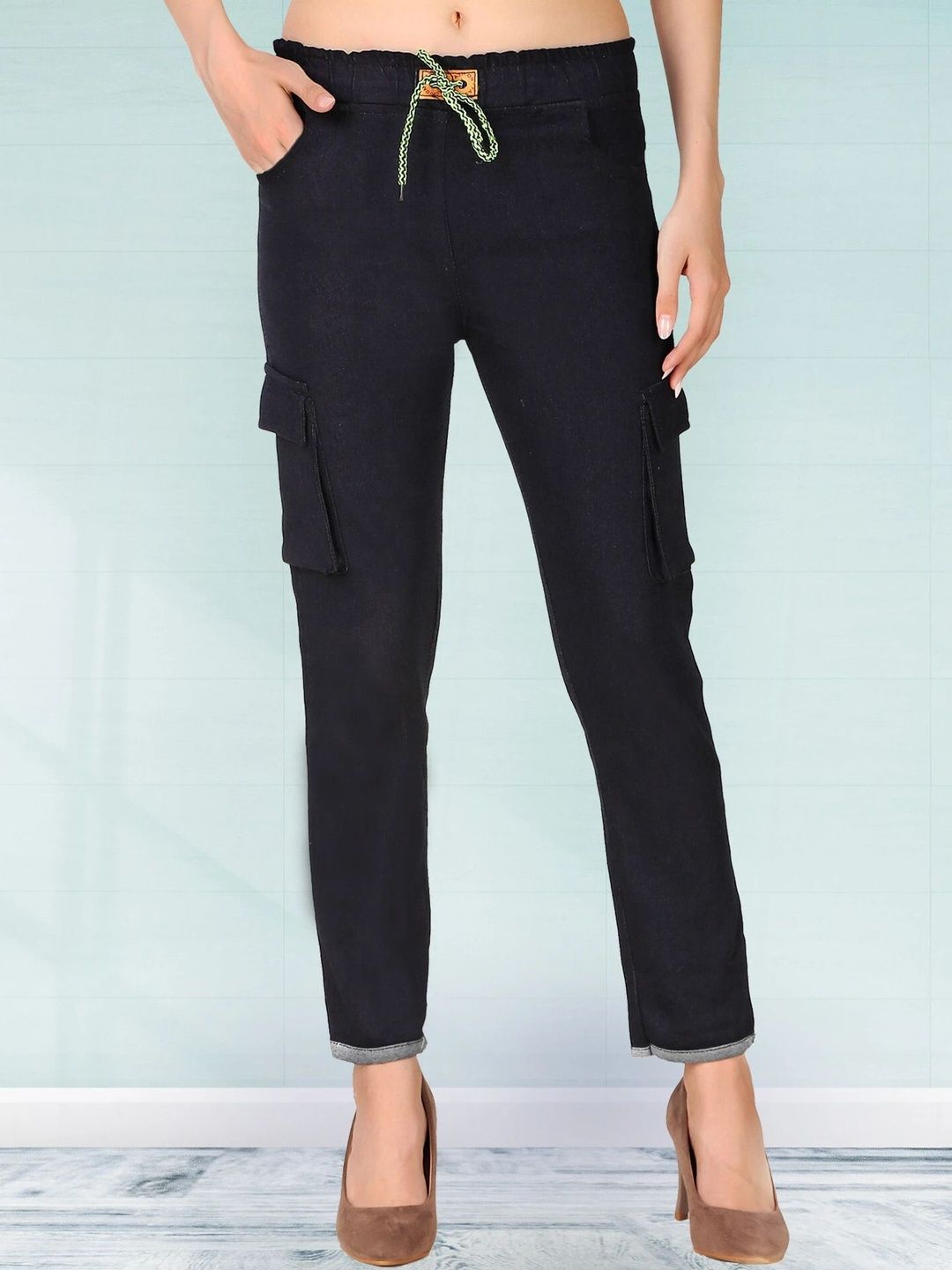 COUTUME COLLECTIONS Women Bootcut Mid-Rise Jeans-picture-34