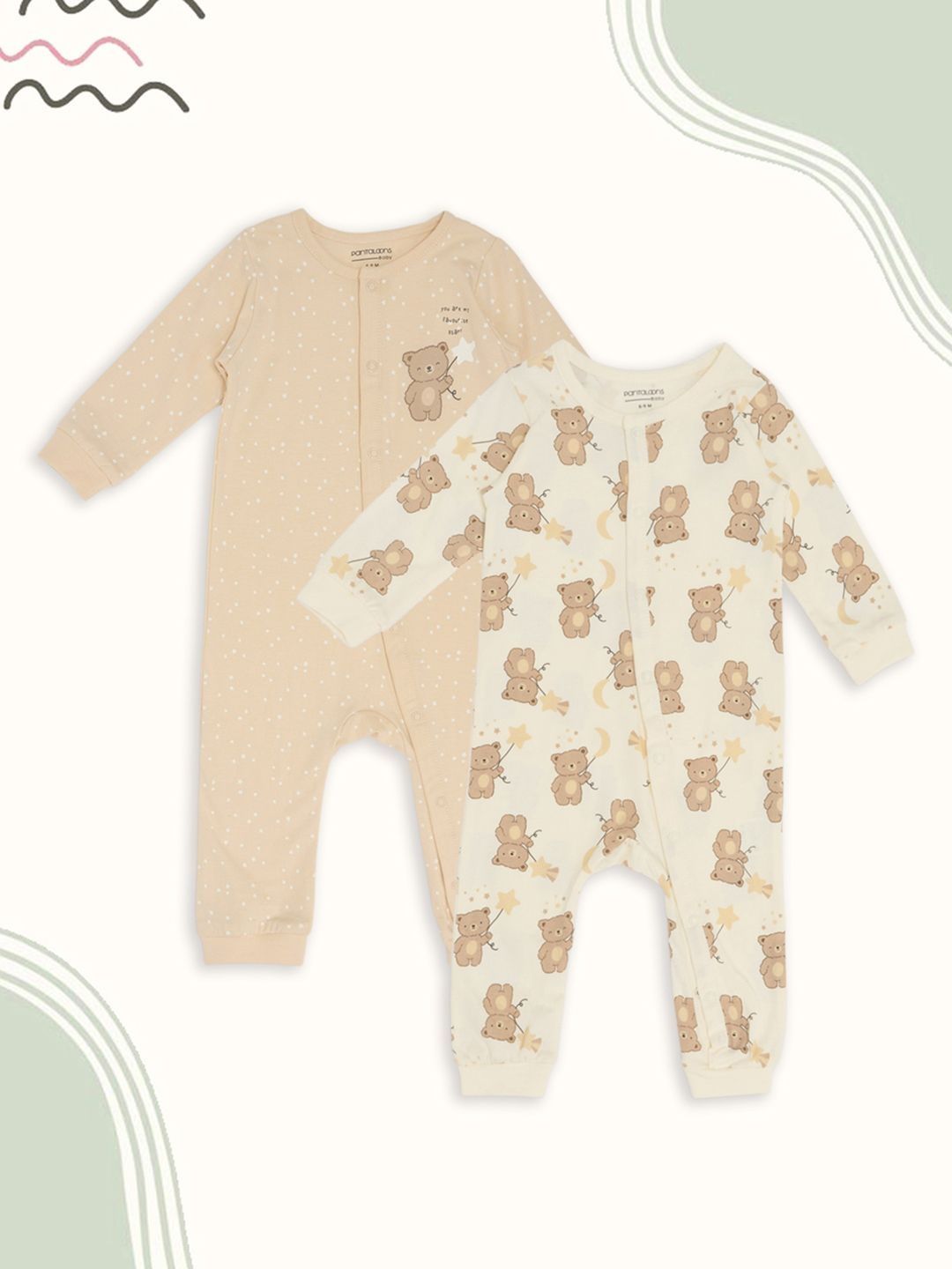 Pantaloons Baby Girls Pack Of 2 Pure Cotton Baby Apparel Gift Set-picture-21