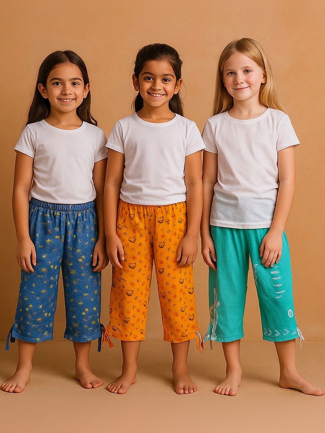 FRANSCART Girls Printed Capris-picture-25