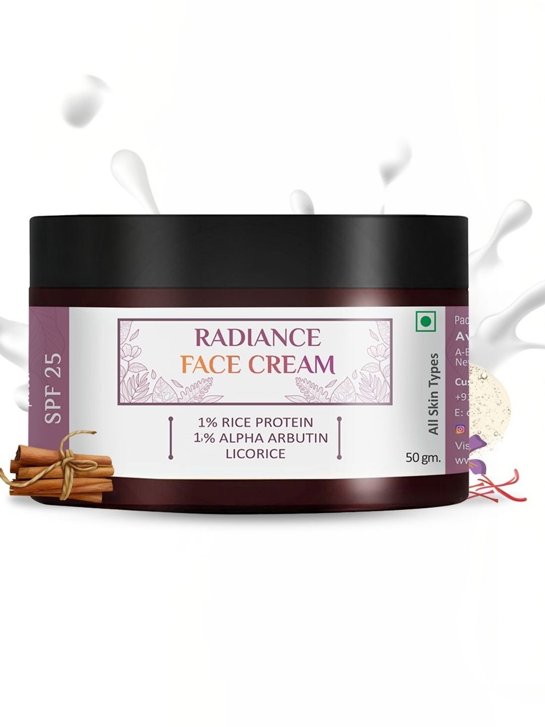 Avira Essential Radiance Face Cream With Licorice - 50 g-image-29