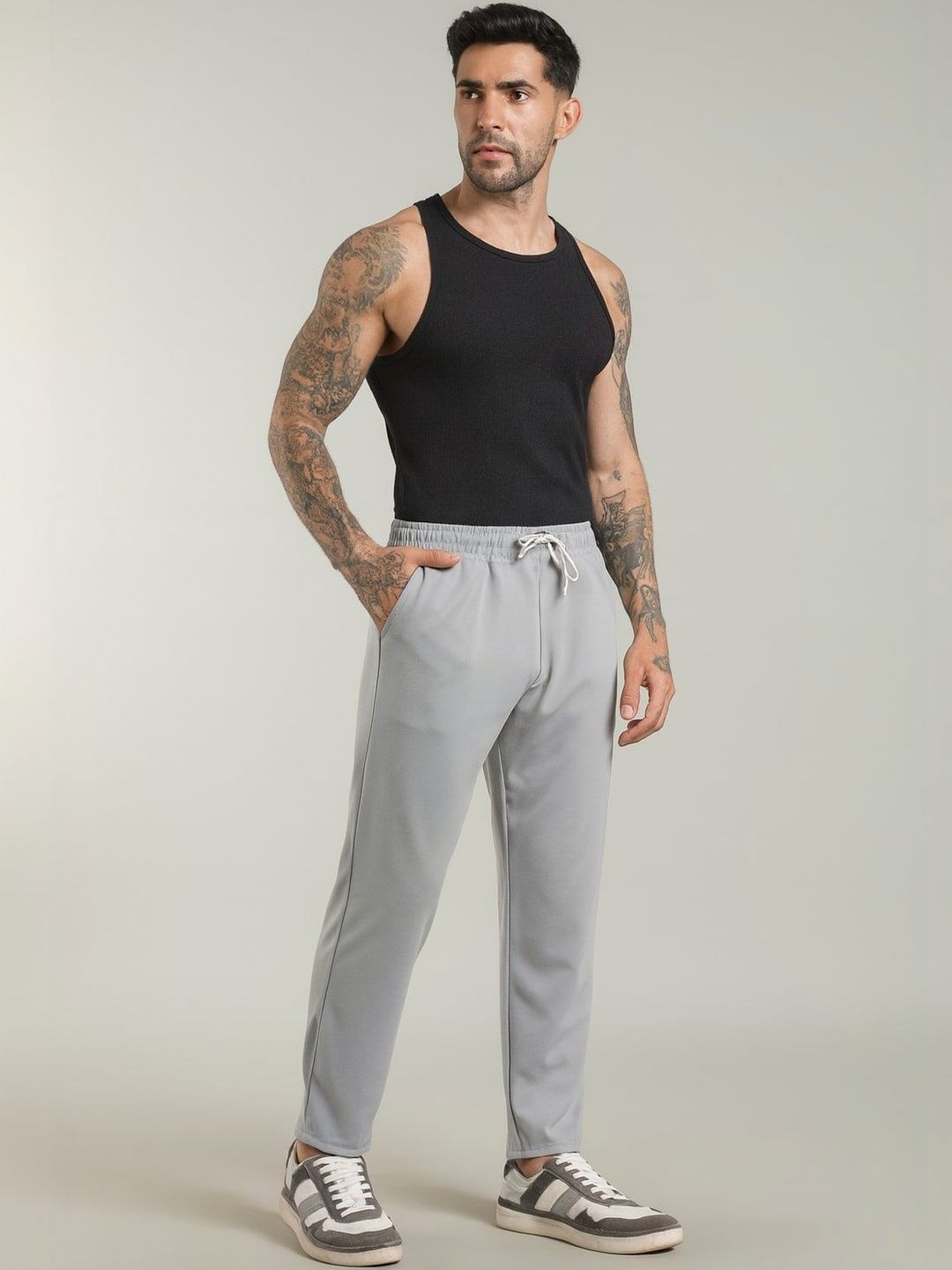 SWADESI STUFF Men Smart Trousers-picture-36