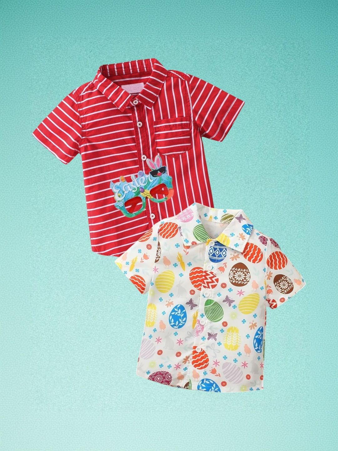 AMBARDI FASHION Boys Classic Printed Casual Shirt-picture-38