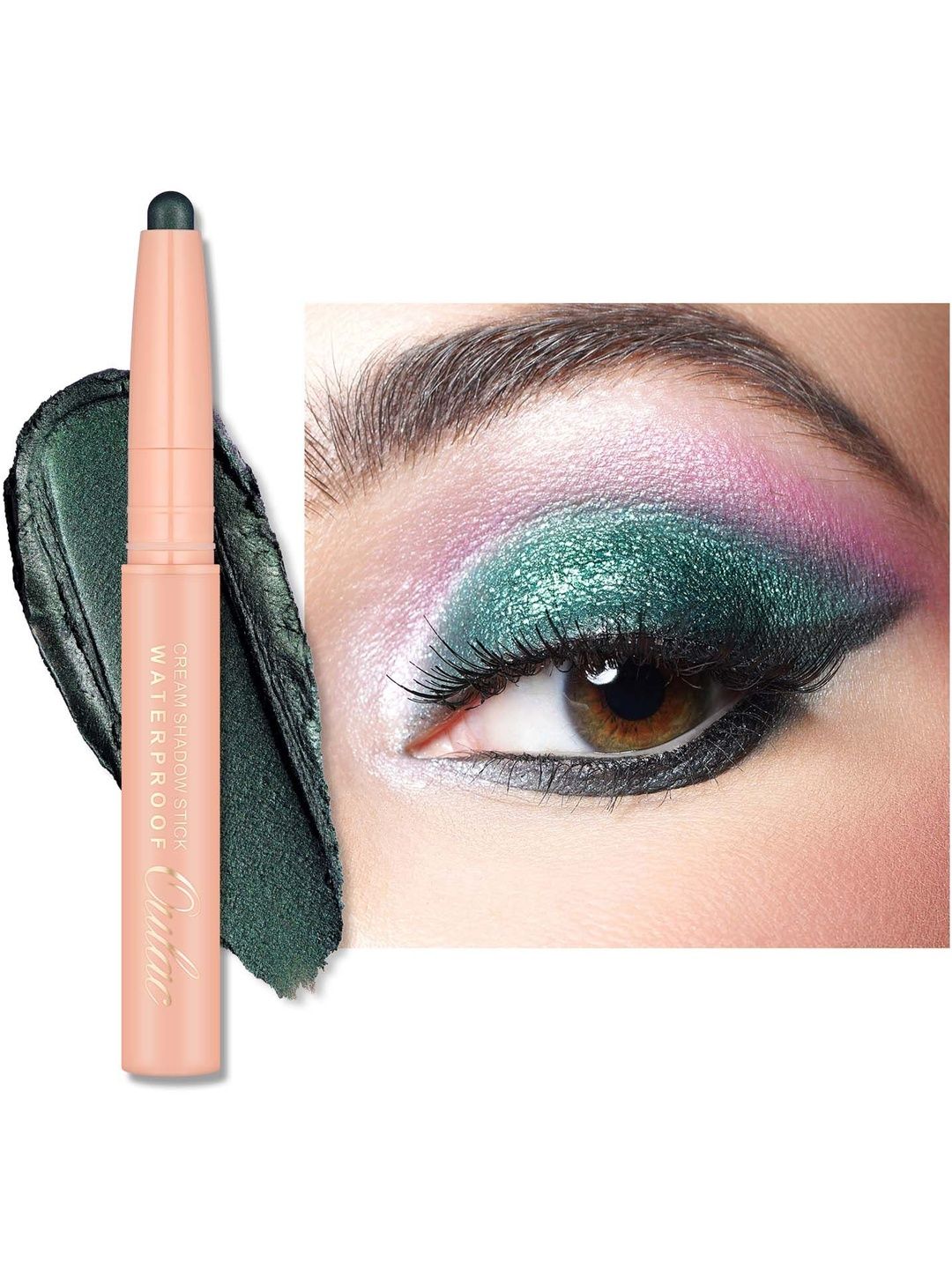 Oulac Waterproof Cream Eyeshadow Crayon Stick - So Jade 16-picture-16