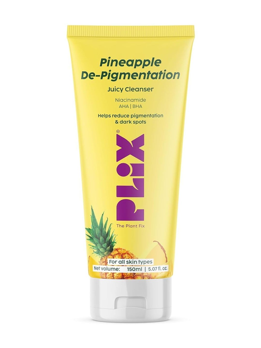 PLIX THE PLANT FIX Pineapple Juicy Facewash- 150 ml-picture-10