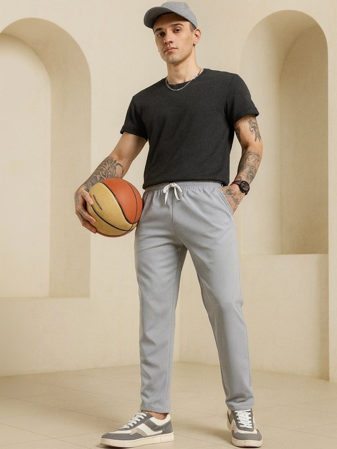 SWADESI STUFF Men Smart Trousers-picture-33