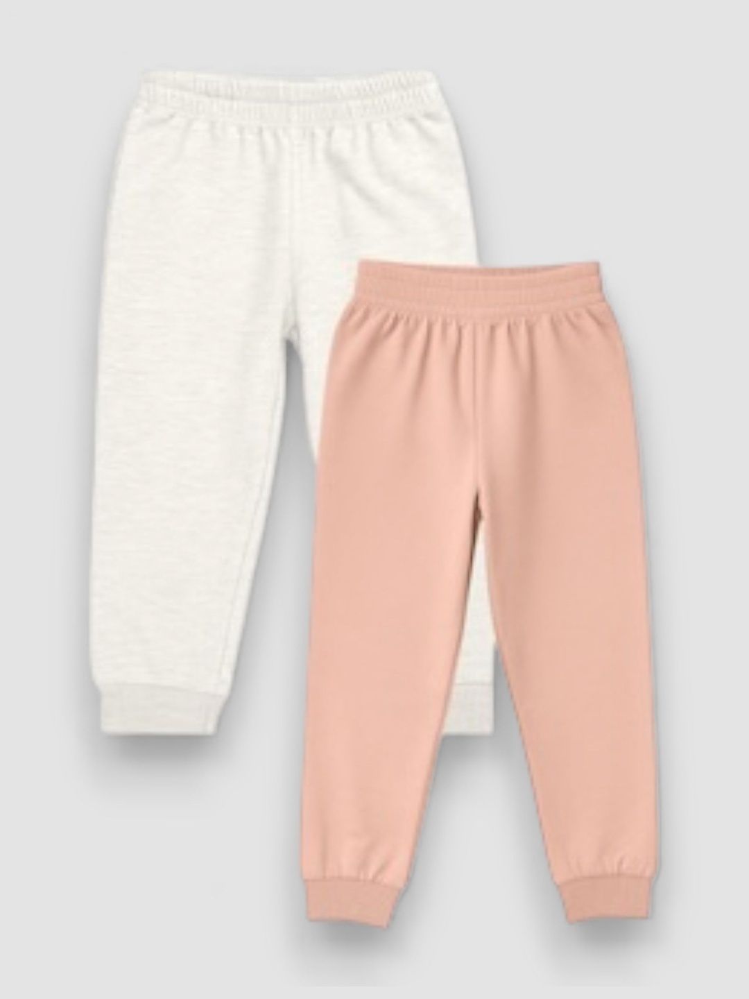 HuggleBug Unisex Kids Pack Of 2 Cotton Joggers-picture-32