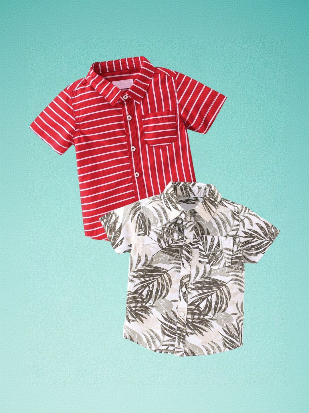 AMBARDI FASHION Boys Classic Multi Stripes Printed Casual Shirt-picture-18