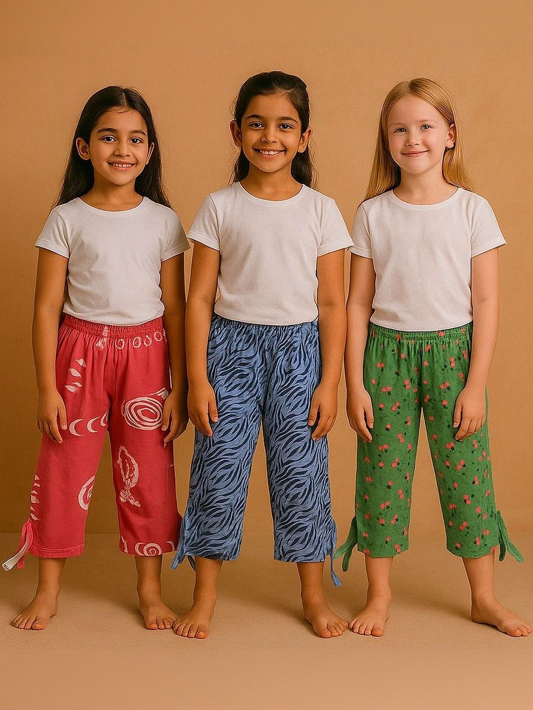 FRANSCART Girls Printed Capris-picture-55