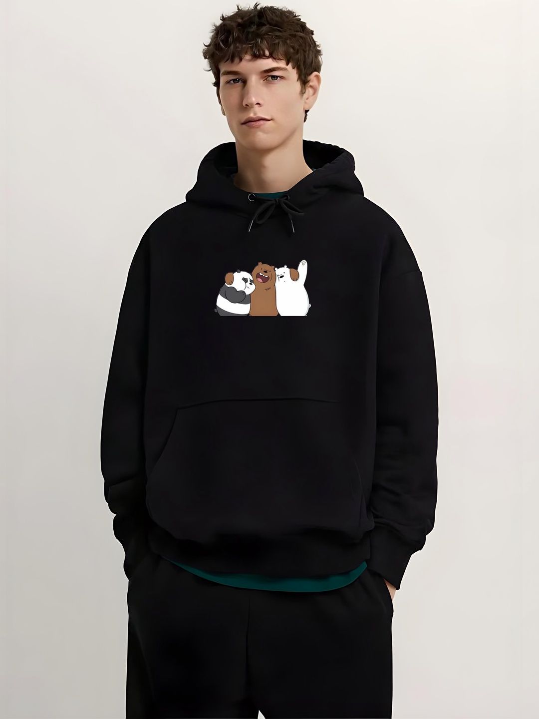 Stitchmeashirt Men Printed Hooded Sweatshirt-picture-38