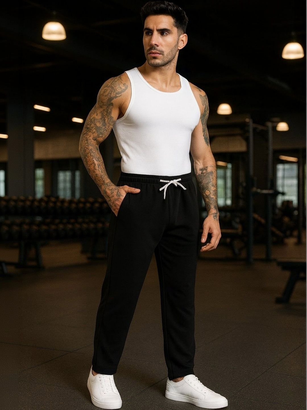 SWADESI STUFF Men Smart Trousers-picture-34