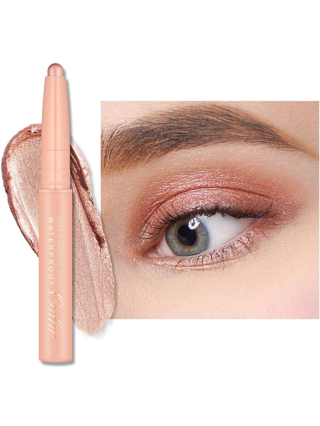 Oulac Waterproof Cream Eyeshadow Crayon Stick - Golden Hour 11-picture-13
