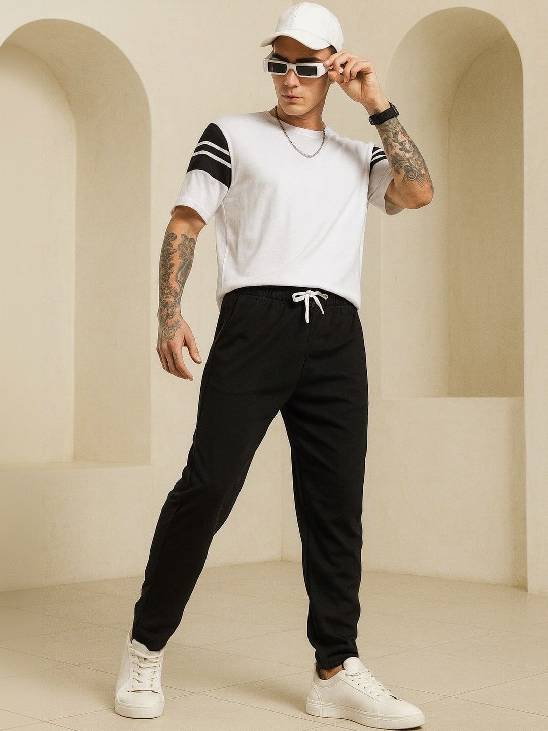 SWADESI STUFF Men Smart Trousers-picture-26