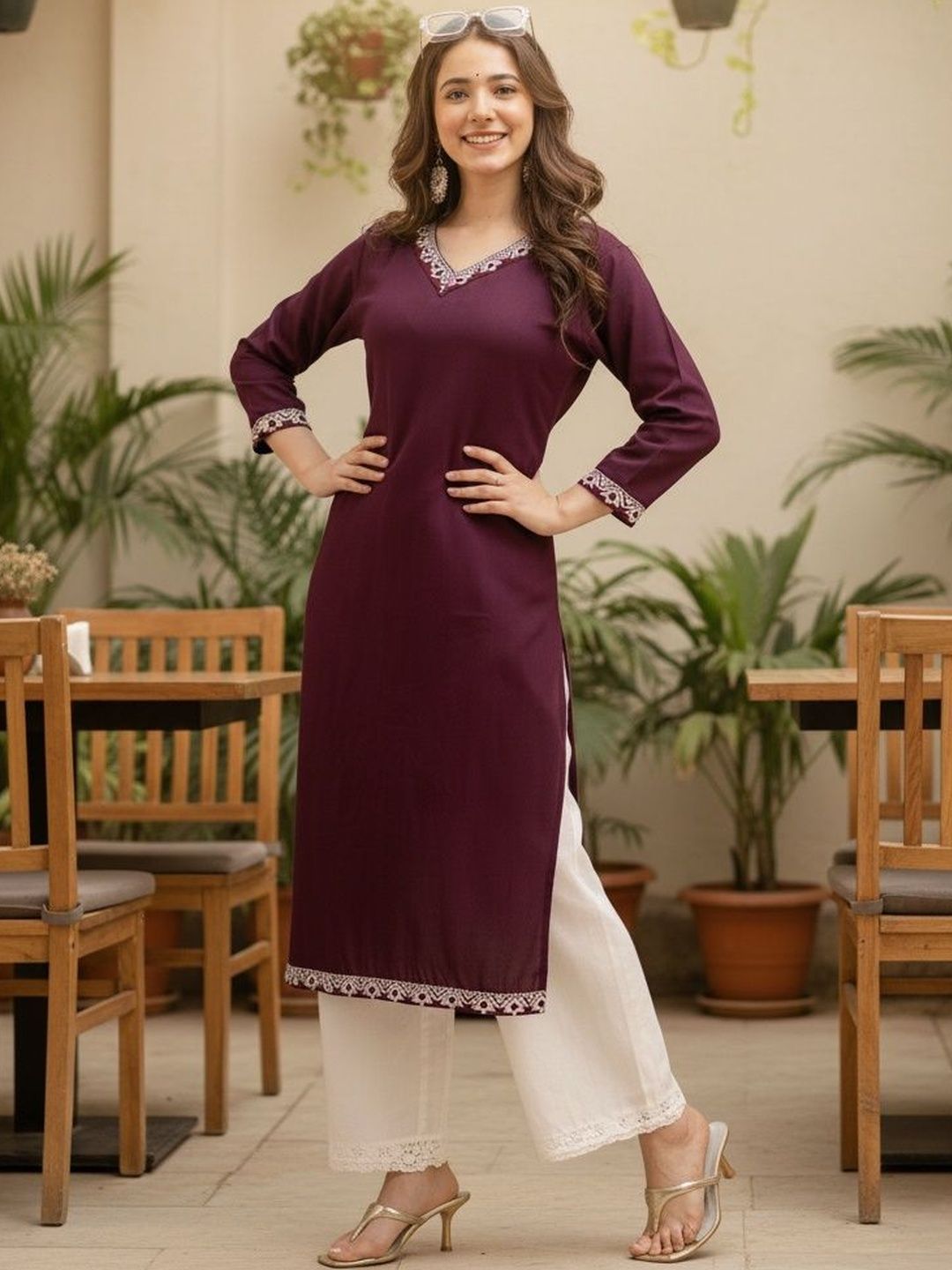 Pjyot by surhi Women Leheriya Printed Kurta-picture-42