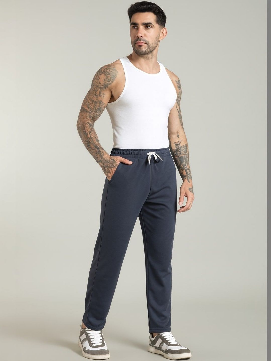 SWADESI STUFF Men Smart Trousers-picture-22