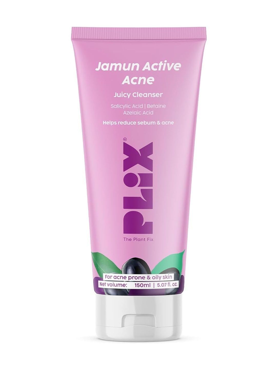 PLIX THE PLANT FIX Jamun Active Acne Cleanser- 150 ml-image-14