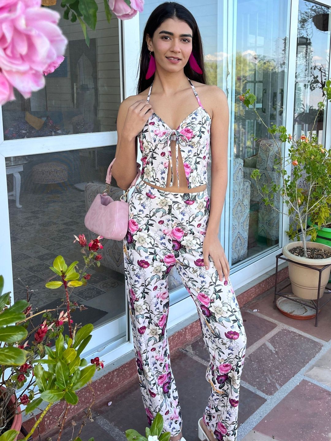 BAESD Women Printed Top with Trousers-picture-30