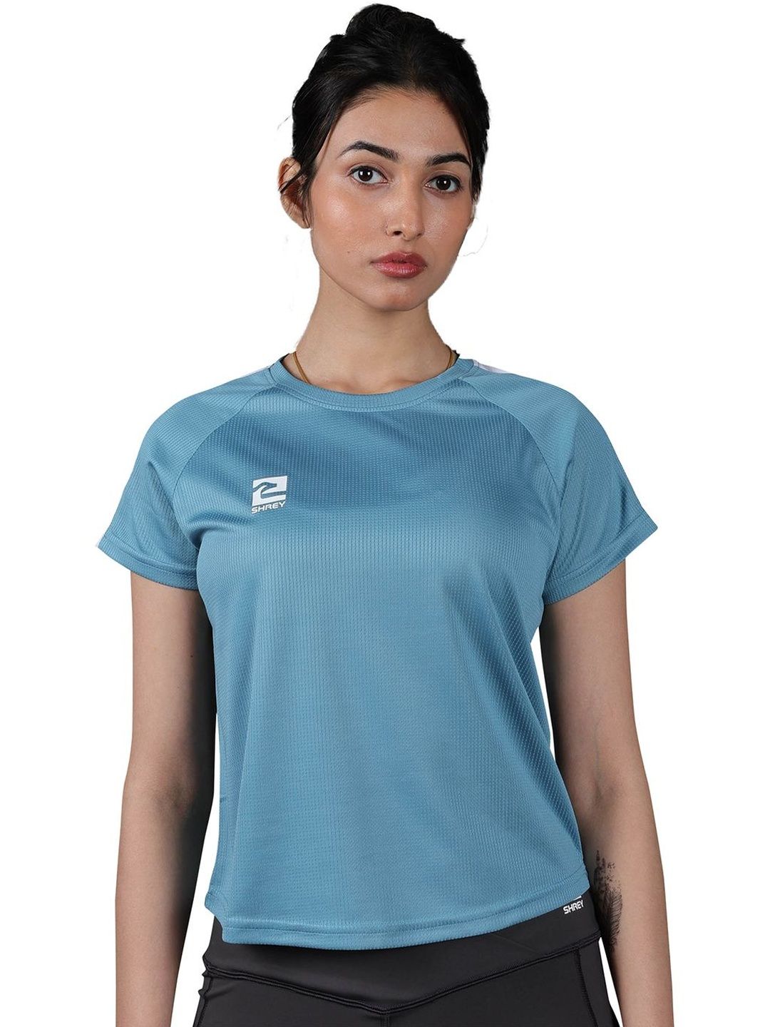 Shrey Women Brand Logo T-shirt-picture-40