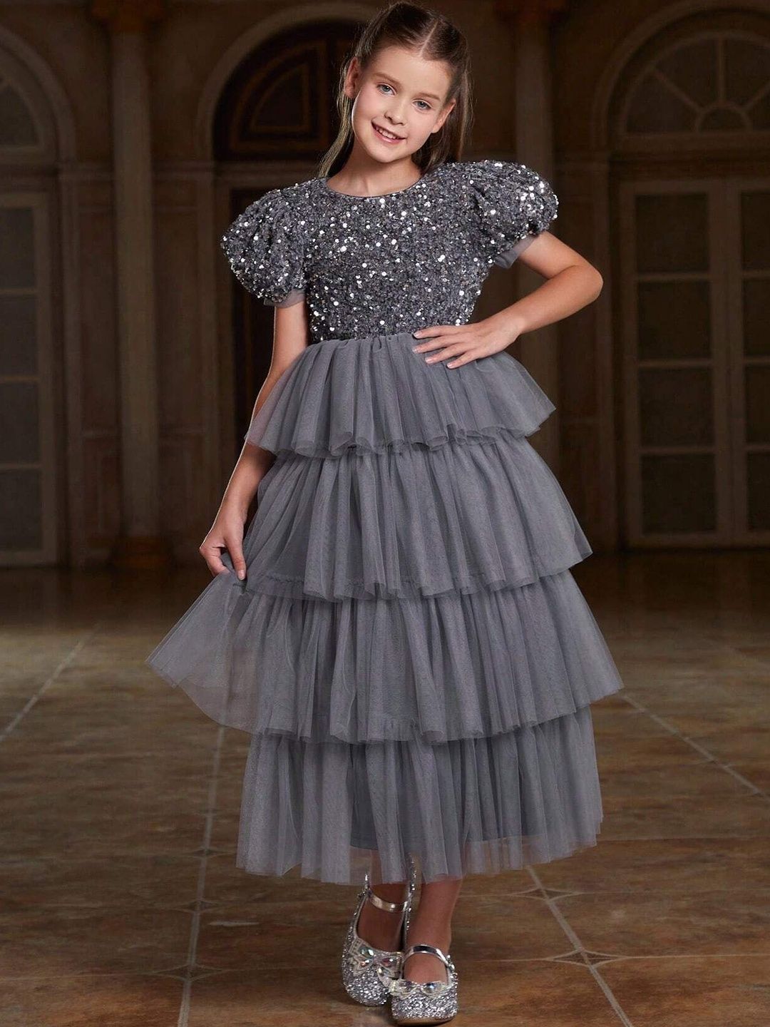 BAESD Floral Print Fit & Flare Maxi Dress-picture-25