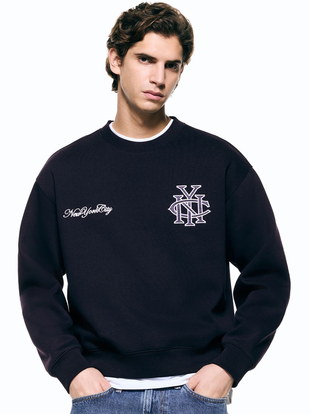 H&M Loose Fit Printed Sweatshirt-picture-45