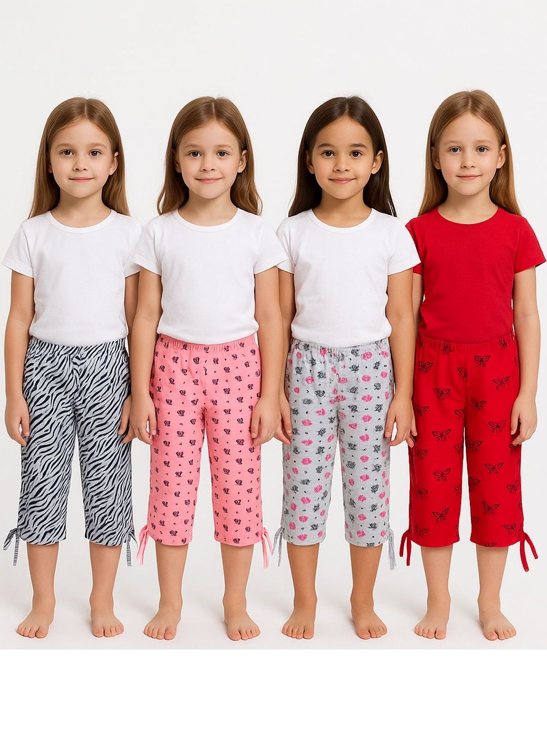 FRANSCART Girls Printed Capris-picture-15