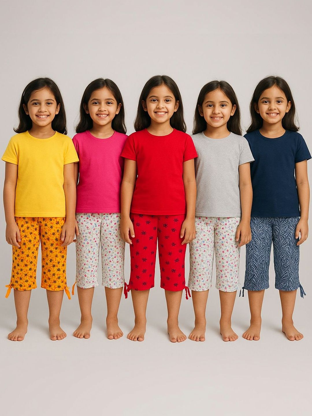 FRANSCART Girls Printed Capris-picture-35