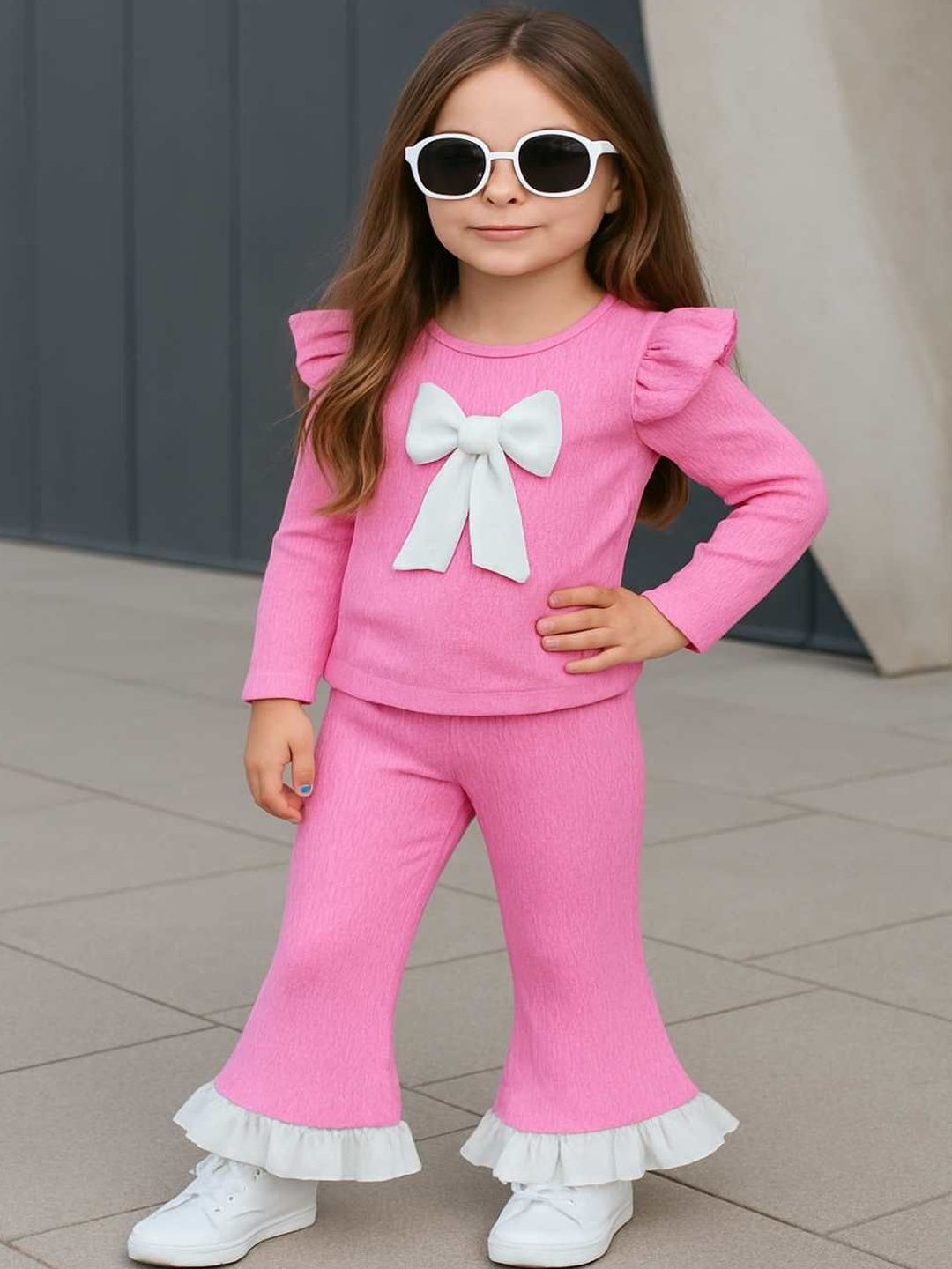 RAMIAAZ Girls T-shirt with Palazzos-picture-46