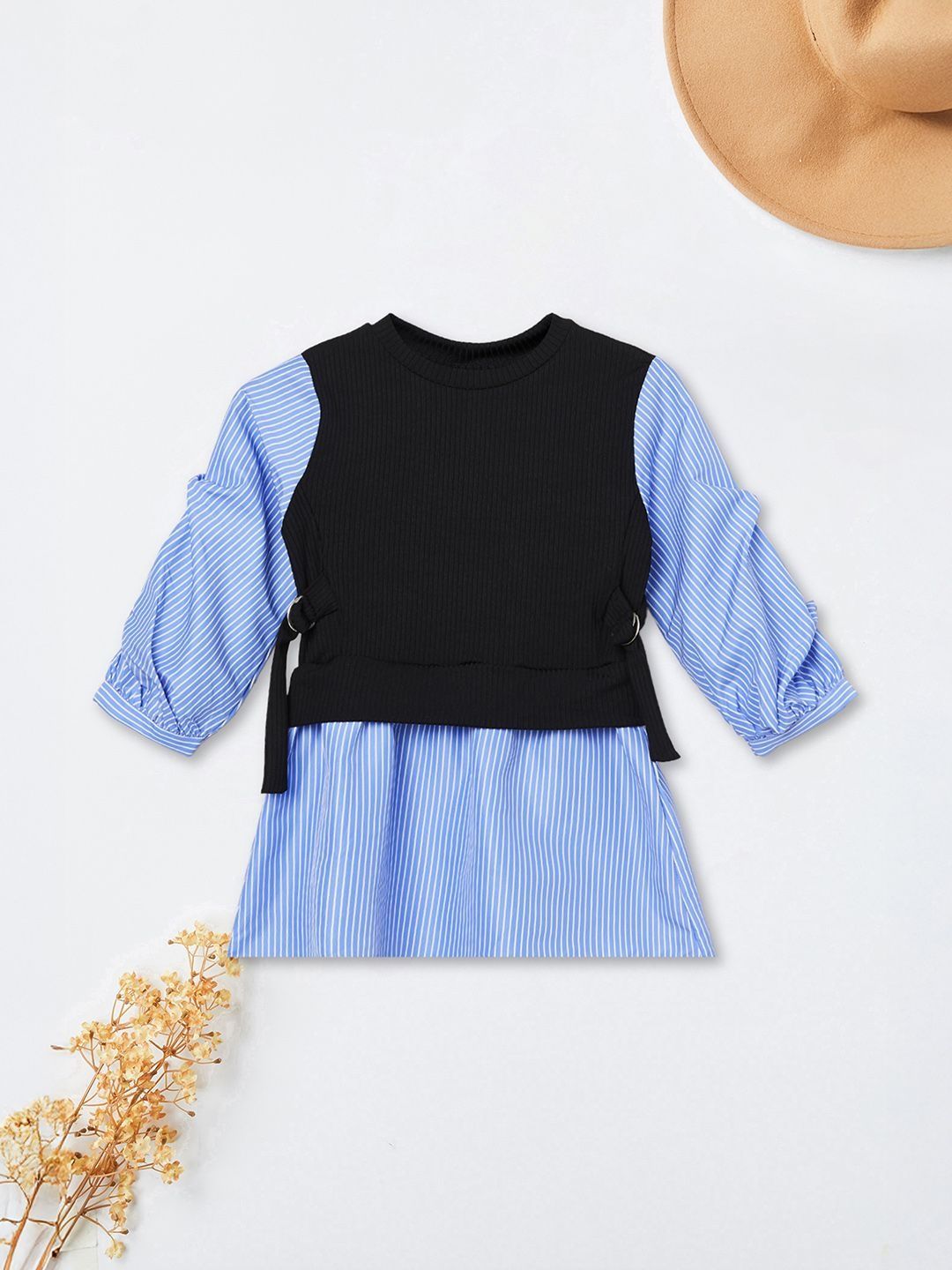 max Girls Colourblocked Cotton Top-picture-12