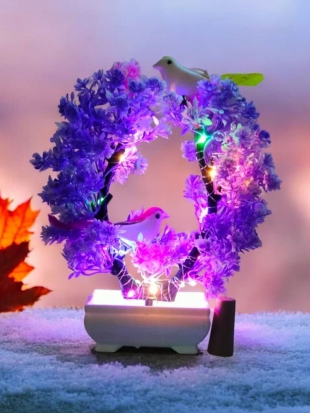 Modo Blue 1 Pieces Bonsai Artificial Plant With Pot-picture-16