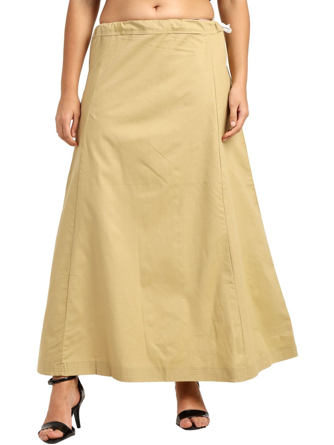Drapewell Pure Cotton Mid-Rise Saree Shapewear-image-39