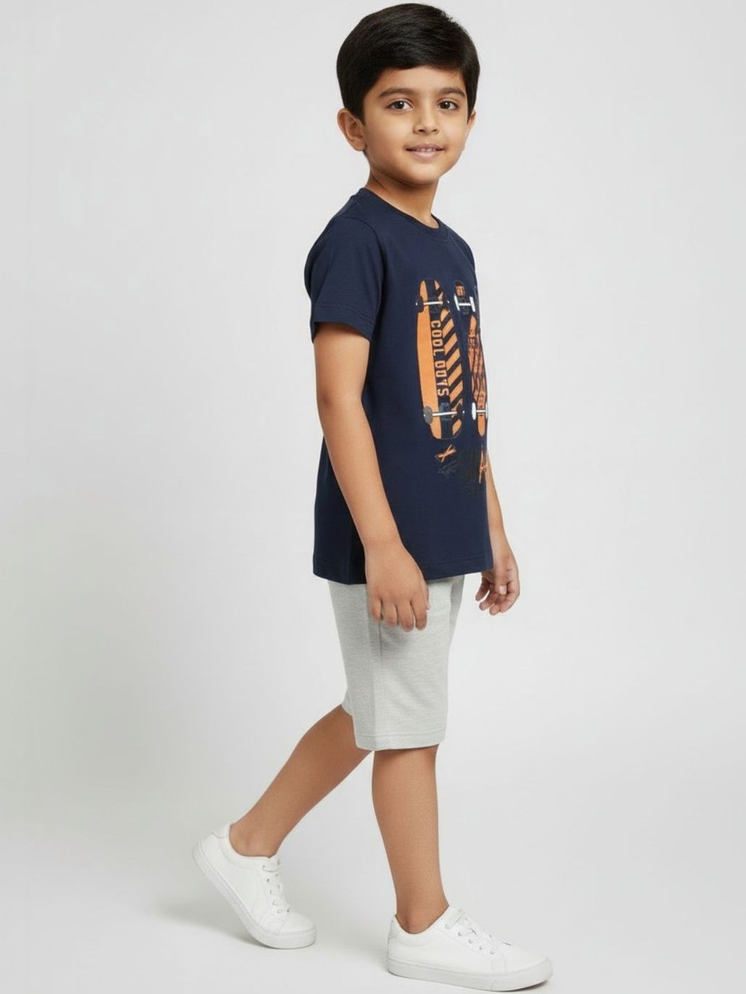 YK Boys Pack of 2 Printed Applique T-shirt-picture-53