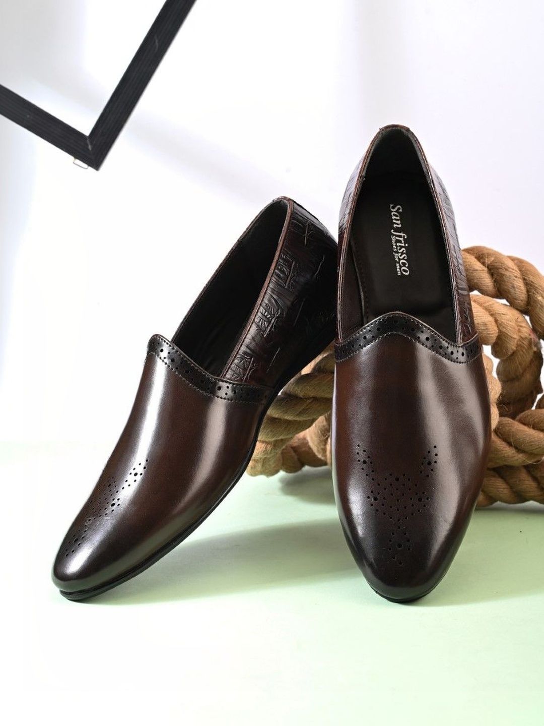 San Frissco Men PU Loafers-image-33