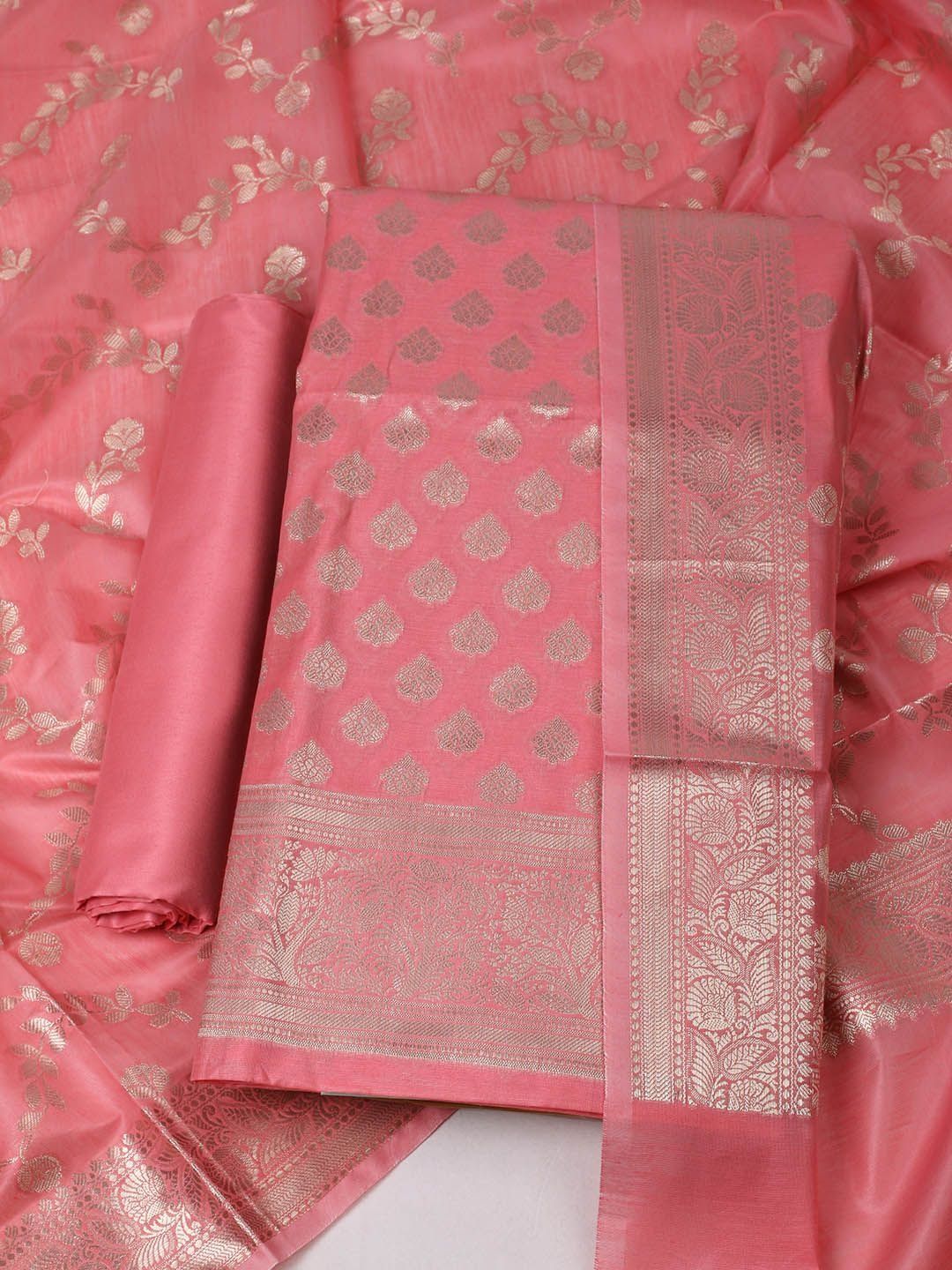 Meena Bazaar Unstitched Dress Material-picture-31