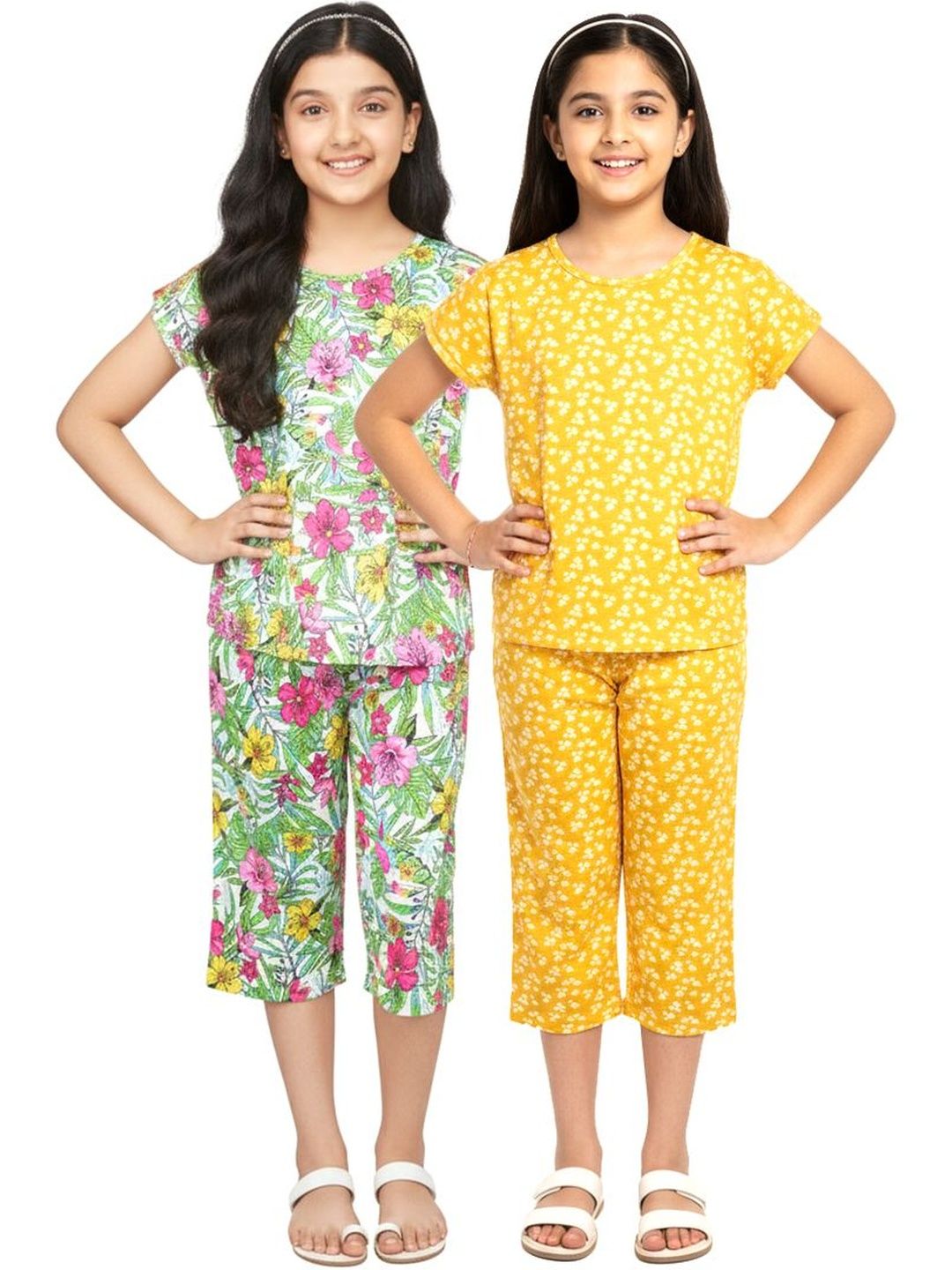 SELINI Girls Printed Capris-picture-45