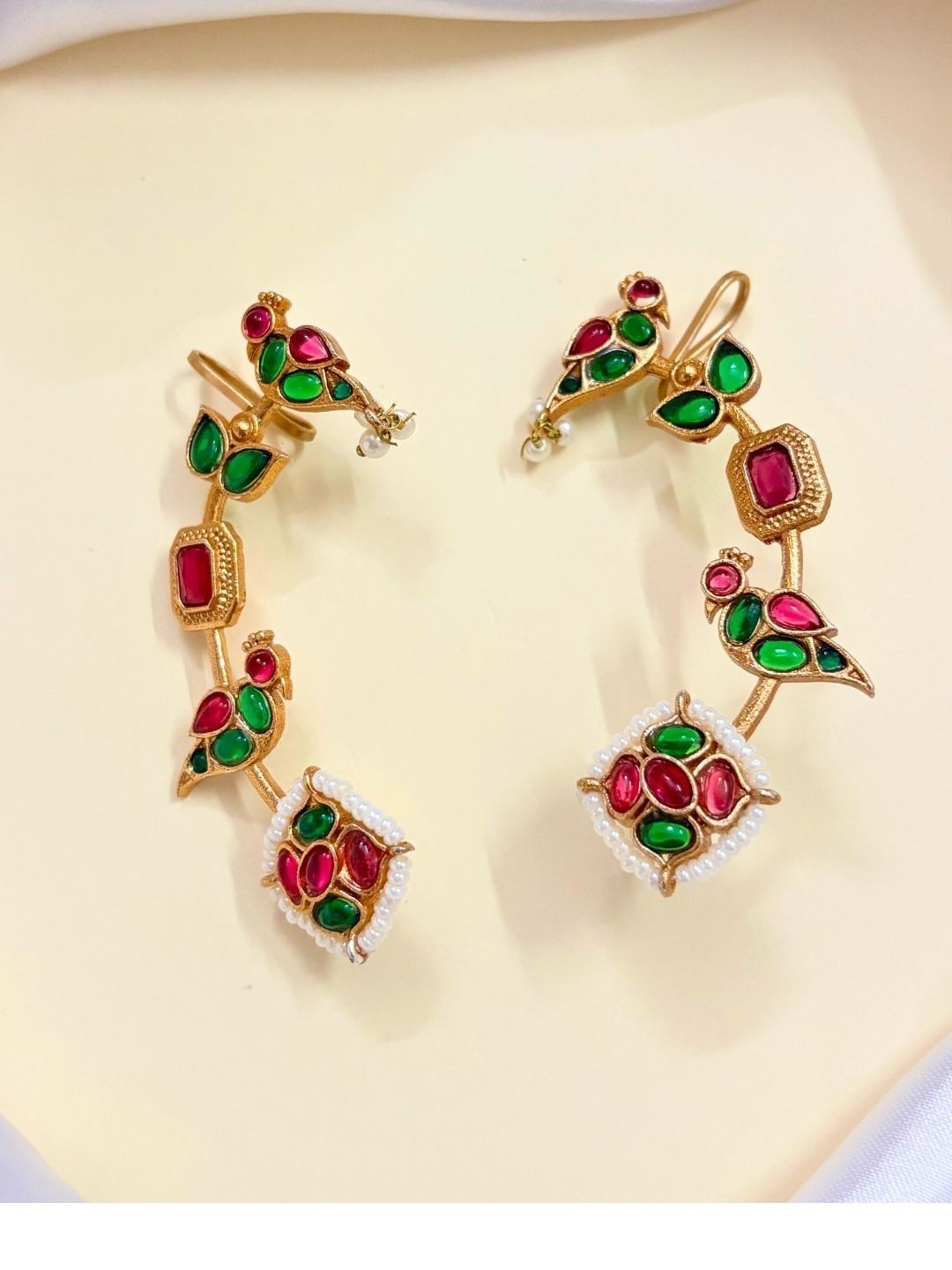 VIVAZS Animal Shaped Ear Cuff Earrings-picture-23