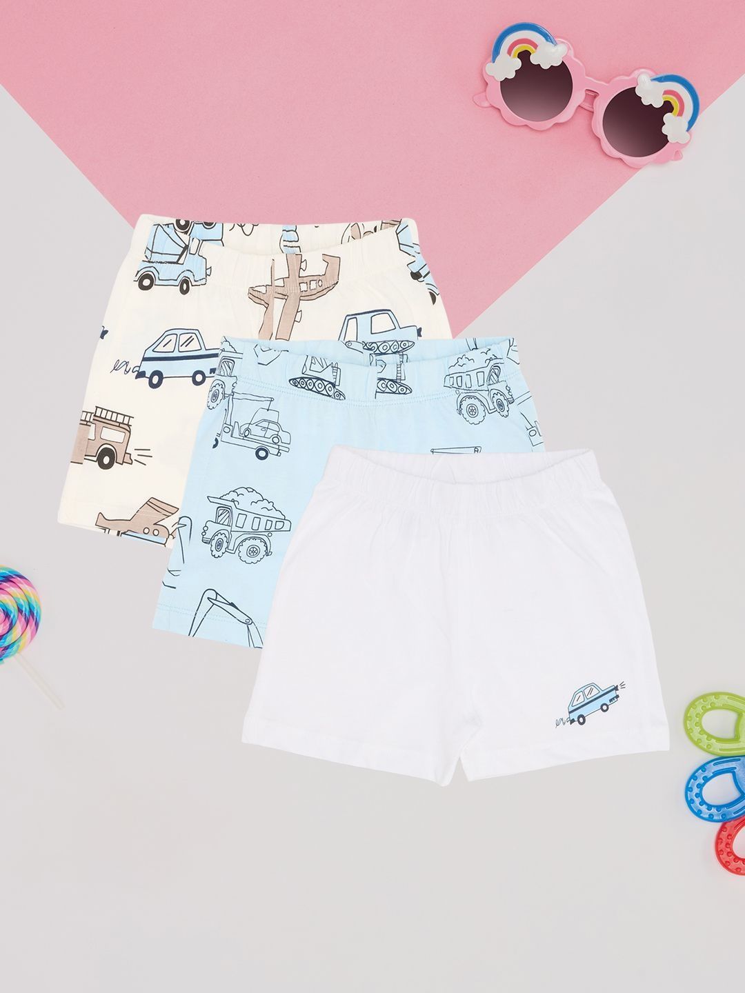 Pantaloons Baby Boys Conversational Printed Shorts-picture-27