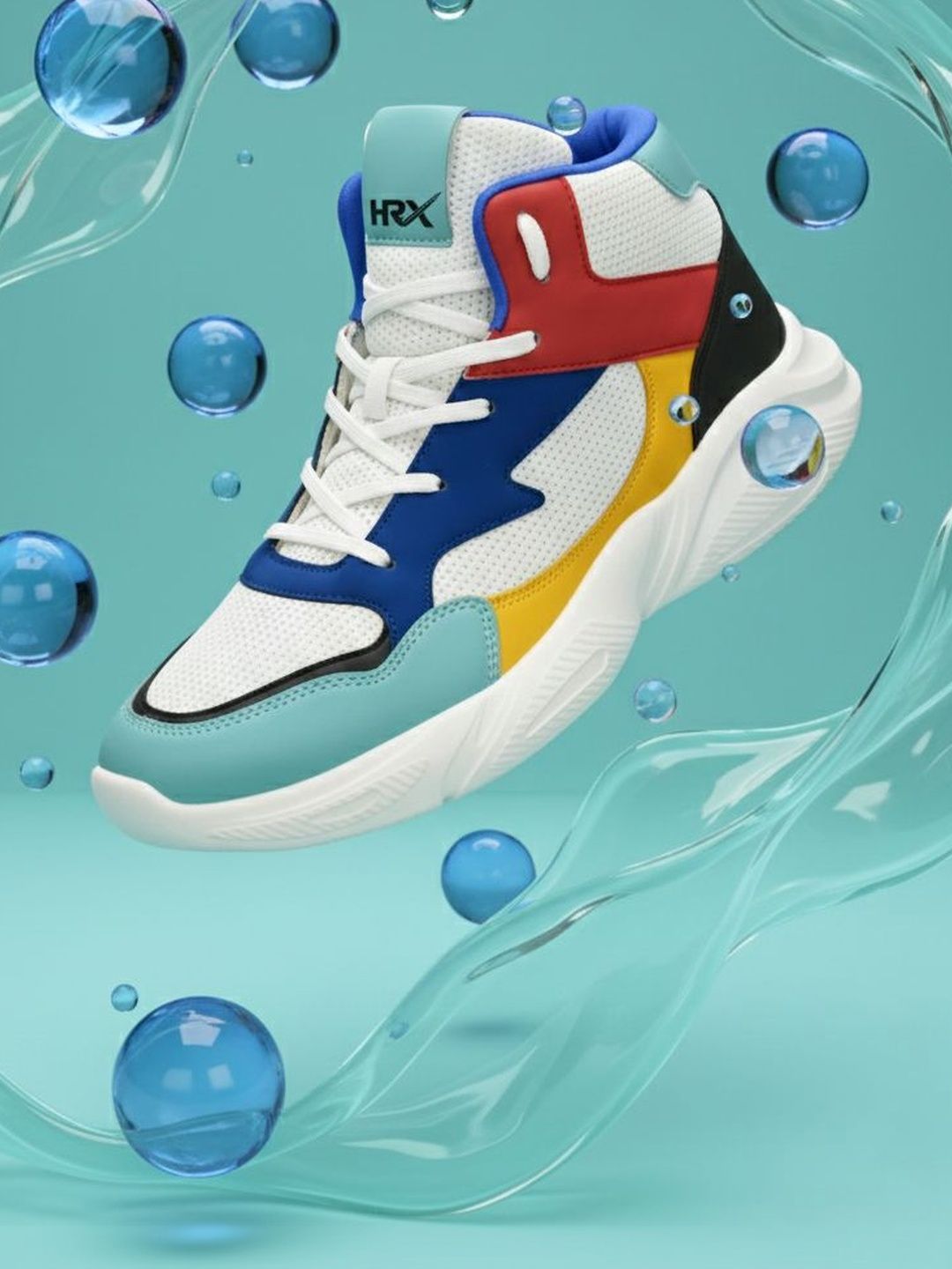 HRX by Hrithik Roshan Men Mesh High-Top Training or Gym Non-Marking Shoes-picture-14