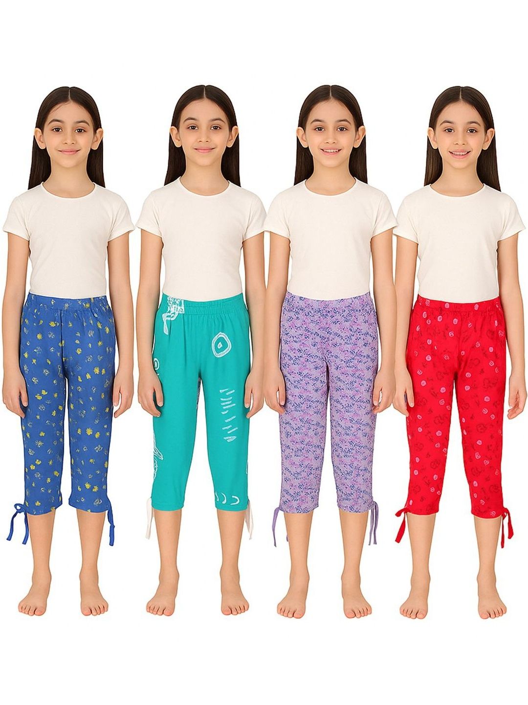 FRANSCART Girls Printed Capris-picture-19