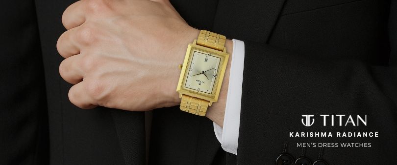 Buy Titan Karishma Quartz Analog With Champagne Dial Watch For Men
