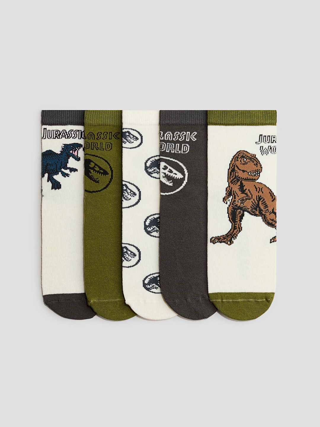 H&M 5-Pack Patterned Socks