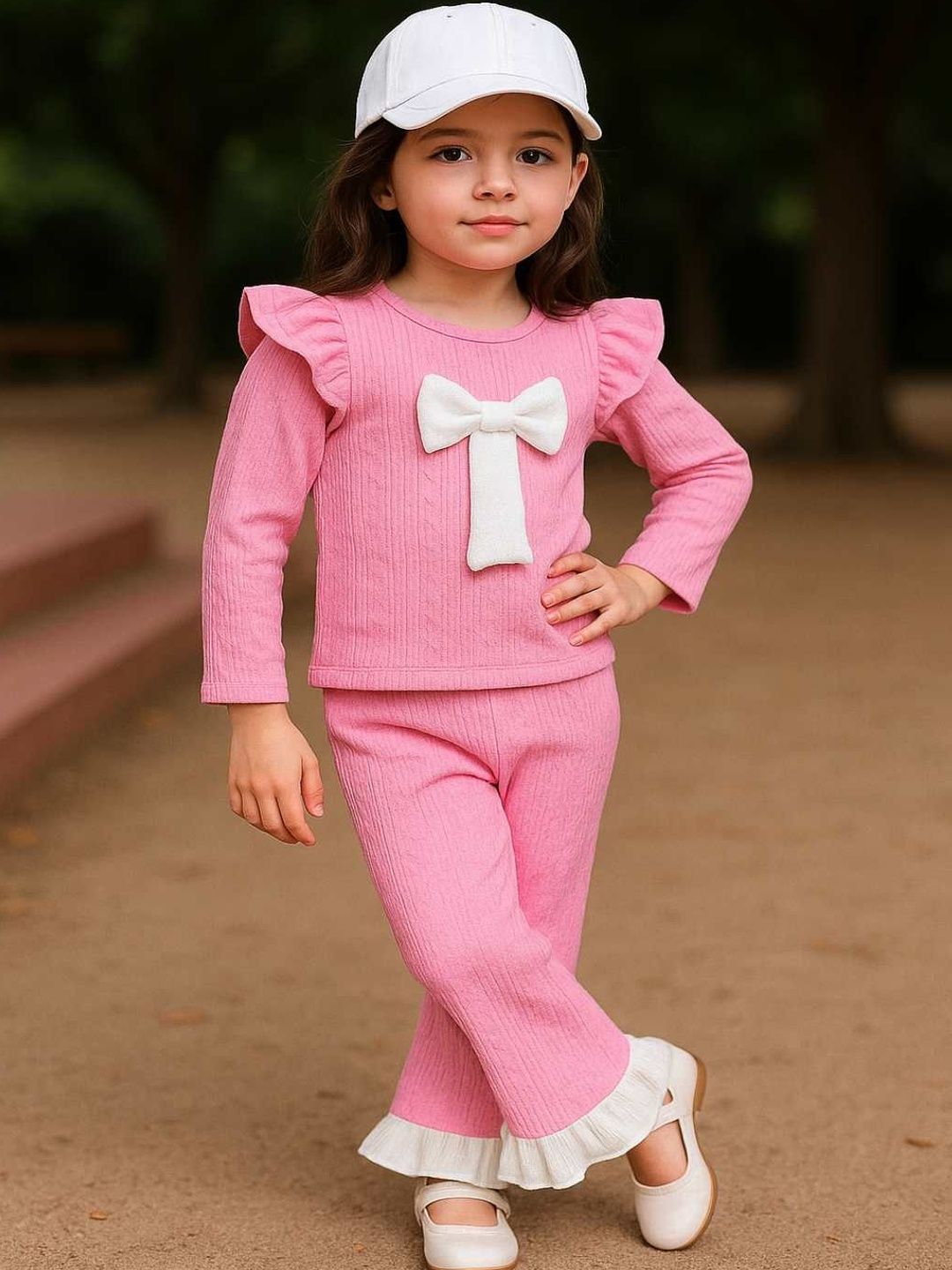 Ninas Girls T-shirt with Trousers-picture-49