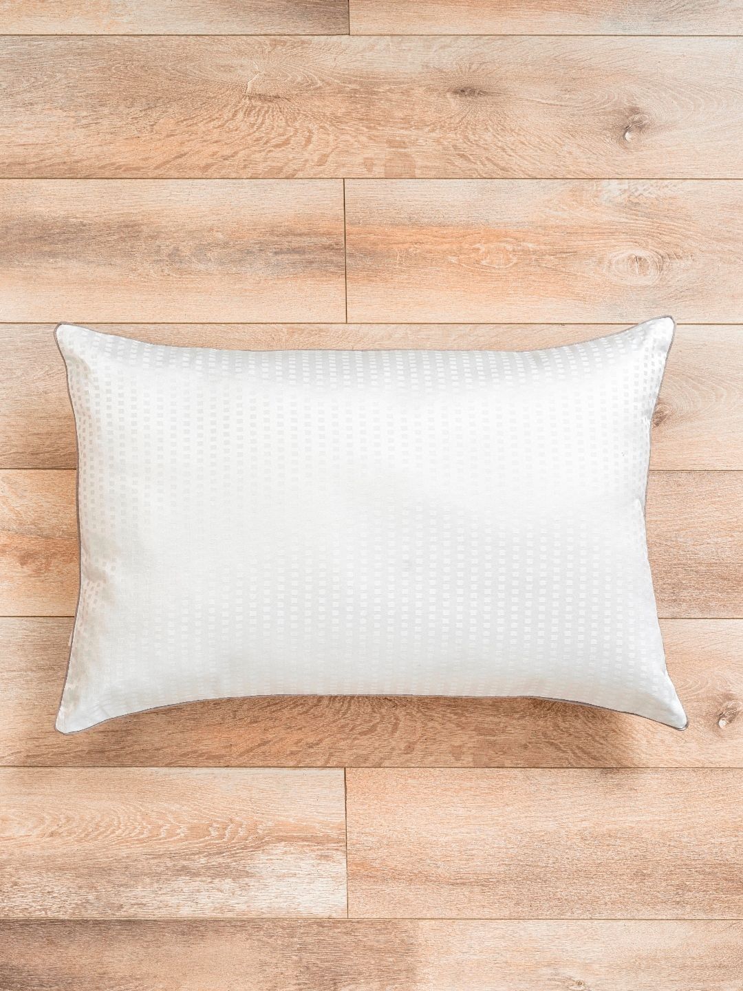 DDecor White Cotton Filled Cotton Breathable Sleep Pillow-image-37