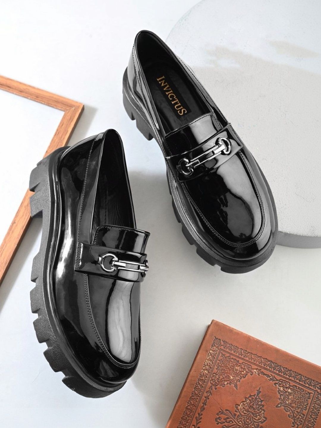 INVICTUS Men PU Loafers-picture-20